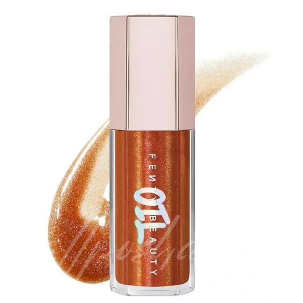 ❗️ONLY ONE❗️ Fenty Beauty Gold Lip Bomb Oil - Frosted Bunz